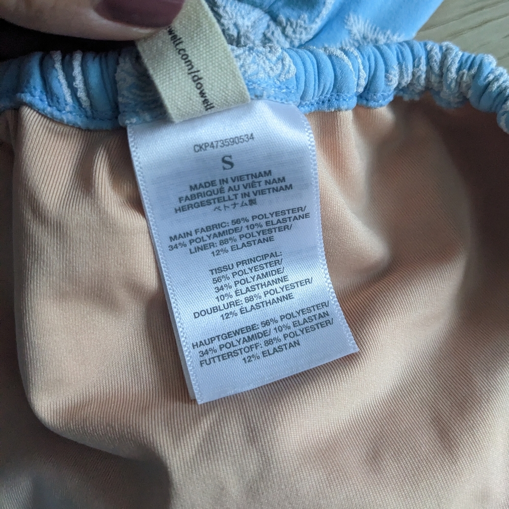 Madewell String Bikini Set In Floral - Picture 7 of 8